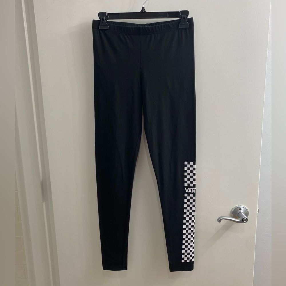 Vans Girls Black Leggings Size S